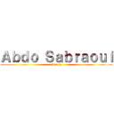 Ａｂｄｏ Ｓａｂｒａｏｕｉ (Maroja)