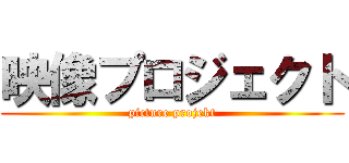 映像プロジェクト (picture projekt)