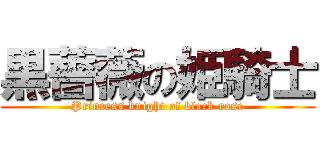 黒薔薇の姫騎士 (Princess knight of black rose)