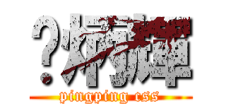 黃炳輝 (pingping css)