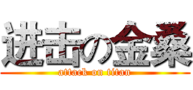进击の金桑 (attack on titan)