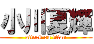 小川夏輝 (attack on titan)