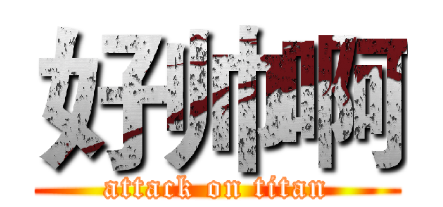 好帅啊 (attack on titan)