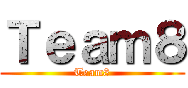 Ｔｅａｍ８ (Team8)