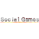 Ｓｏｃｉａｌ Ｇａｍｅｓ (Five Things)