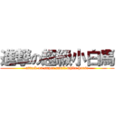 進撃の超級小白馬 (attack on super small white horse)