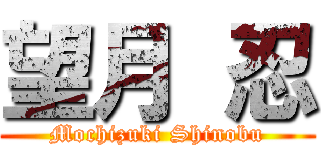 望月 忍 (Mochizuki Shinobu)