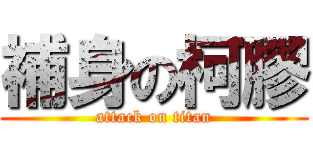 補身の柯膠 (attack on titan)