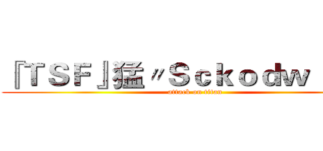 『ＴＳＦ』猛〃Ｓｃｋｏｄｗｌ ★° (attack on titan)