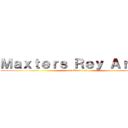 Ｍａｘｔｅｒｓ Ｒｅｙ Ａｒｉａｓ (attack on titan)
