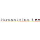 Ｈｕｍａｎｉｔｉｅｓ Ｌａｓｔ Ｈｏｐｅ ()