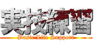 実技練習 (Basic Life Support)