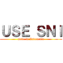 ＵＳＥ ＳＮＩ (made in Indonedia)