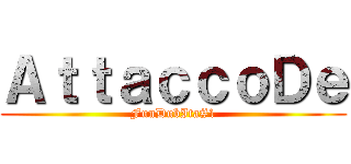 ＡｔｔａｃｃｏＤｅ (FunDubIta#1)