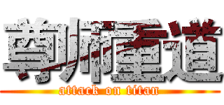 尊师重道 (attack on titan)