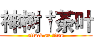 神树†荼叶 (attack on titan)
