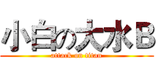 小白の大水Ｂ (attack on titan)