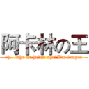 阿卡林の王 (eh...who is he（or she）I'm forgot)