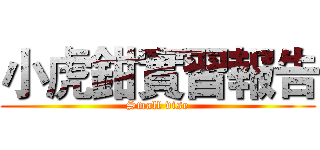 小虎鉗實習報告 (Small vise)