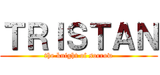 ＴＲＩＳＴＡＮ (the knight of sorrow)