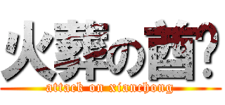 火葬の酋长 (attack on xianchong)