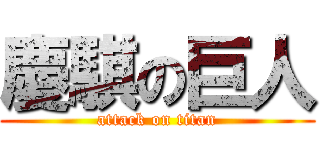 慶騏の巨人 (attack on titan)