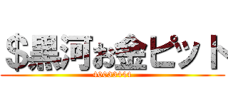 ＄黒河お金ピット (40033444)