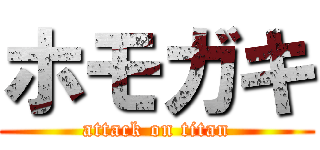 ホモガキ (attack on titan)