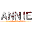 ＡＮＮＩＥ (ataque de los titanes)