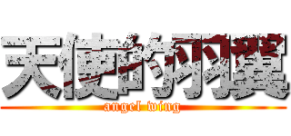 天使的羽翼 (angel wing)