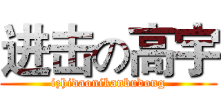 进击の高宇 (izhidaonikanbudong)