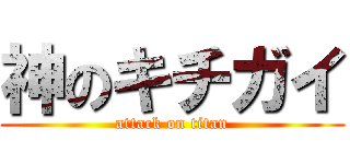 神のキチガイ (attack on titan)