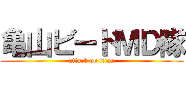 亀山ビードＭＤ隊 (attack on titan)