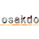 ｏｓａｋｄｏ (attack on titan)