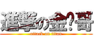 進撃の金显哥 (attack on titan)