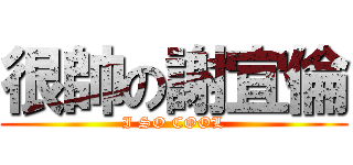 很帥の謝宜倫 (I SO COOL)