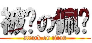 被耍の佩璇 (attack on titan)