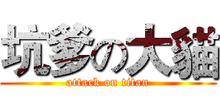 坑爹の大貓 (attack on titan)