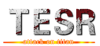 ＴＥＳＲ (attack on titan)