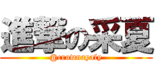 進撃の采夏 (@crownayaly)