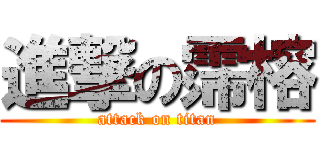 進撃の霈榕 (attack on titan)