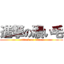 進撃の濃い毛 (attack on titan)