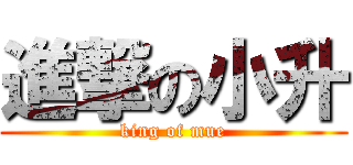 進撃の小升 (king of mue)