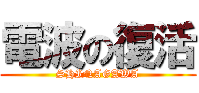 電波の復活 (SHINAGAWA)