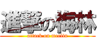 進撃の梅林 (attack on merlin)