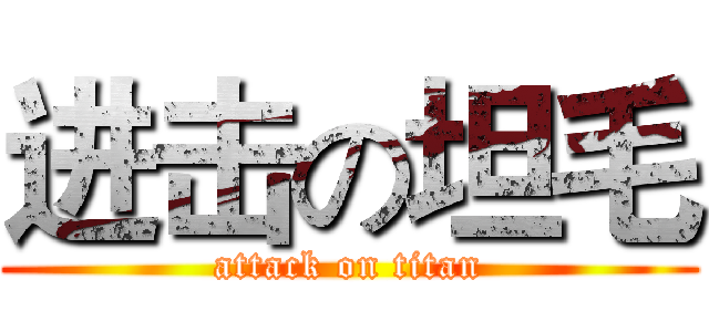 进击の坦毛 (attack on titan)