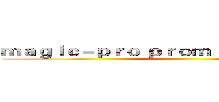 ｍａｇｉｃ－ｐｒｏ ｐｒｏｍｉｎｉ ６０００ｍａｈ ()