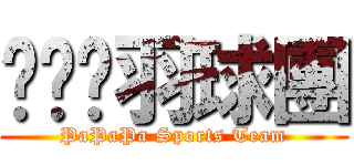 趴趴趴羽球團 (PaPaPa Sports Team)