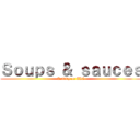 Ｓｏｕｐｓ ＆ ｓａｕｃｅｓ (Activity on TLE)