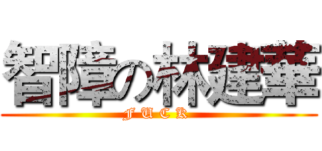 智障の林建華 (F U C K )